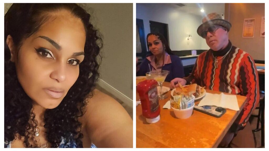VIDEO: DaWhite Knight showed evidence on why he was caught cheating on his wife, Katrina Dinkins, with Nilda RedBonee at a restaurant