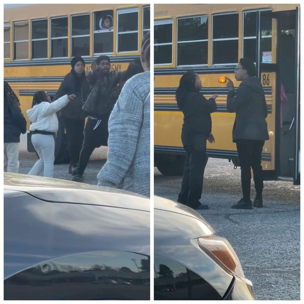 VIDEO: What caused the fight between bus driver and a parent at Alpha Academy in Fayetteville, REVEALED