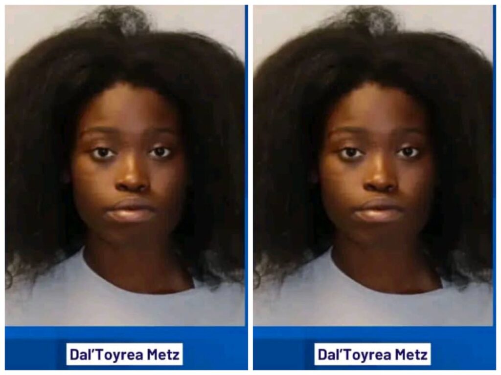 Visuals deleted Dal’Toyrea Metz as she is charged with S.A