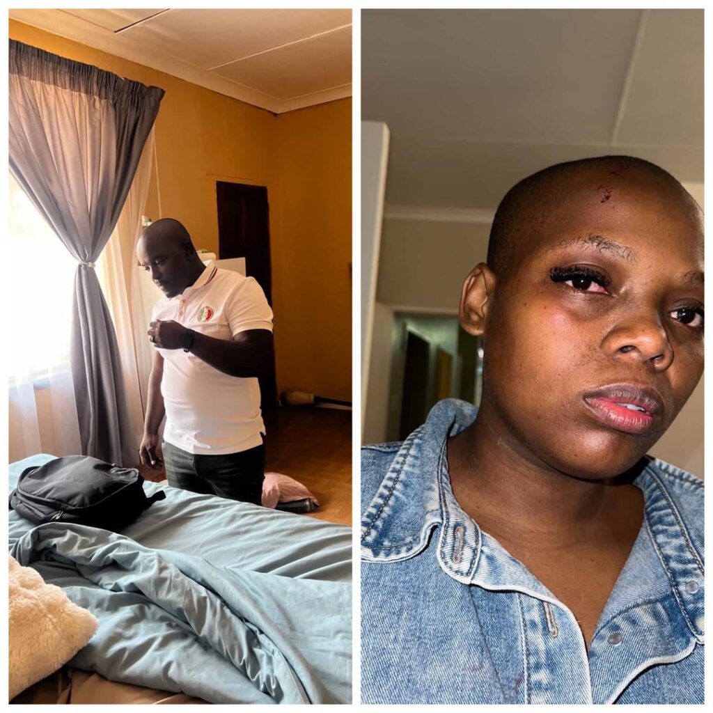 VIDEO: Family has stopped Galaletsang Precious from releasing tloftlof pictures of cheating husband, Thabiso Thubakgale Paul, with his side chicks