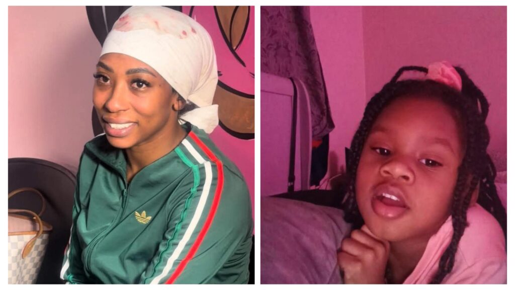 VIDEO: Adeanah Francis Yasminsdolltrap’s daughter has passed away after a woman client came to her shop with scarf stained with chicken blood