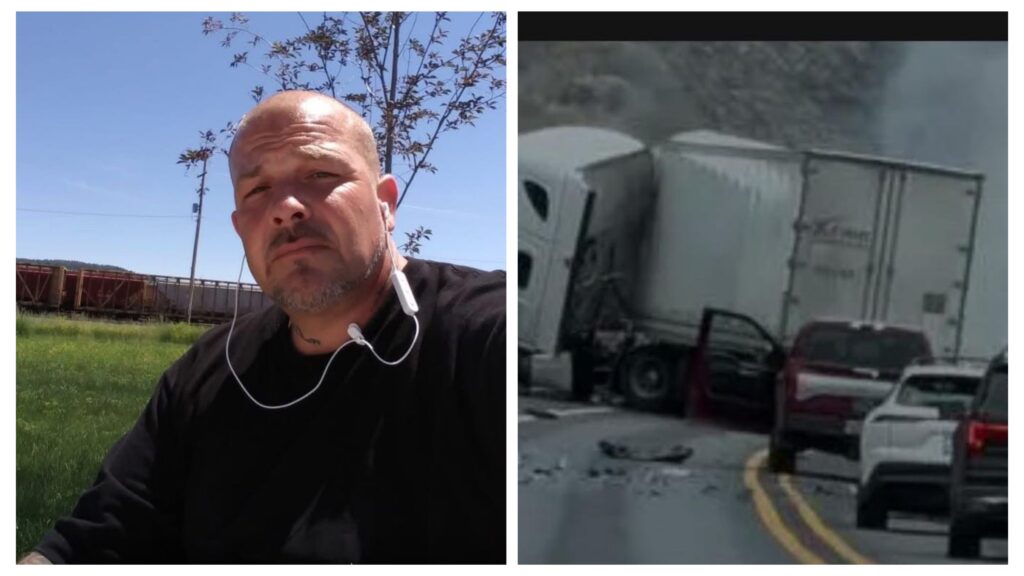 VIDEO: Chris Collins identified as the truck driver who died during collision on 97 highway in Klamath Falls, Oregon