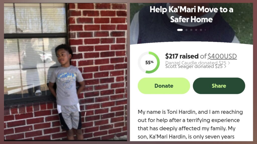 VIDEO: Mother, Tonii Tonii, has opened Gofundme for 7-year-old boy, Ka’Mari Hardin, who was robbed