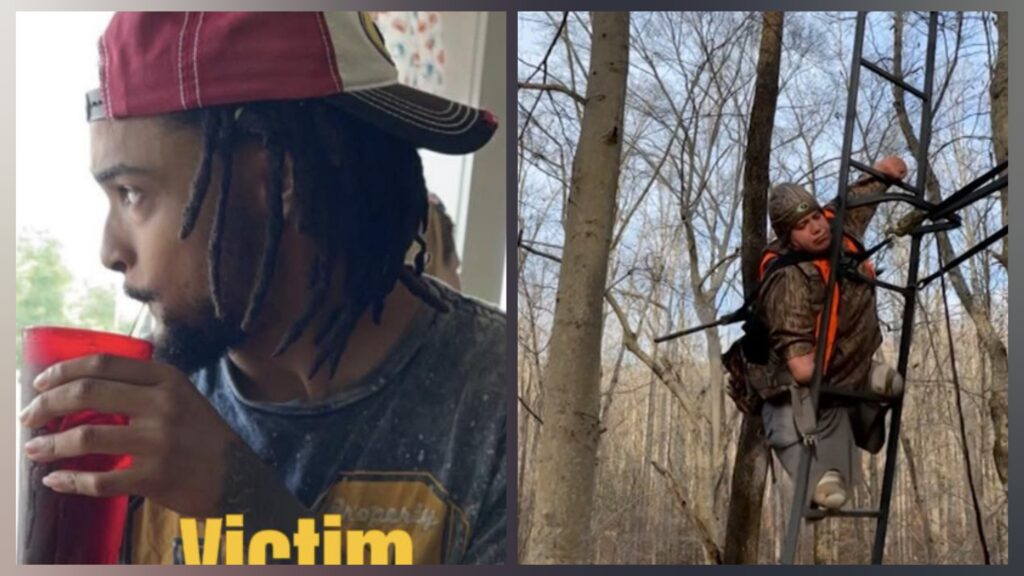 VIDEO: Footage showed moment Dayton James Webber climbed up a ladder before incident with Bradrick Michael Wells