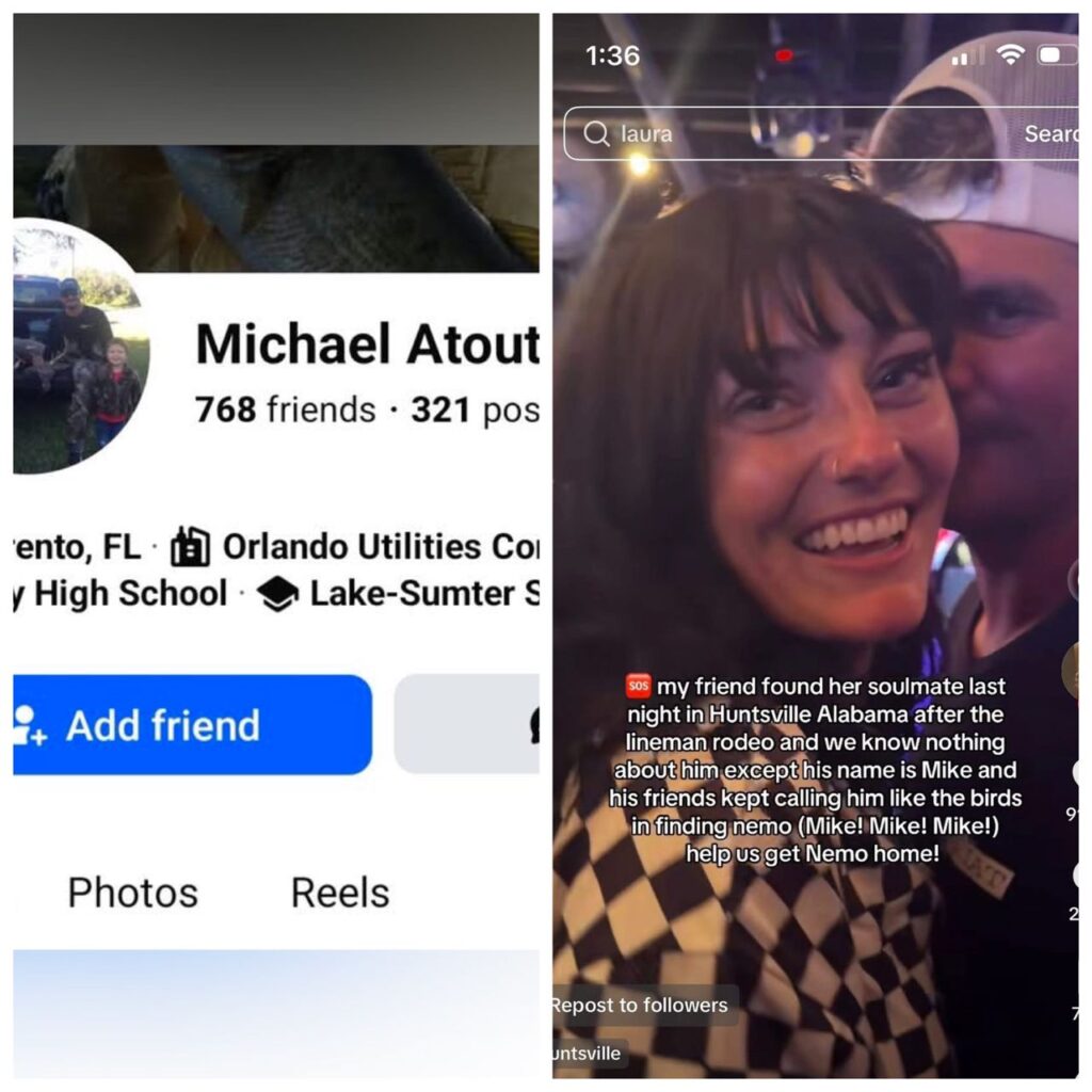 VIDEO: Wife, Laura, reacts after her lineman husband, Mike Michael Atout, was caught cheating in Huntsville