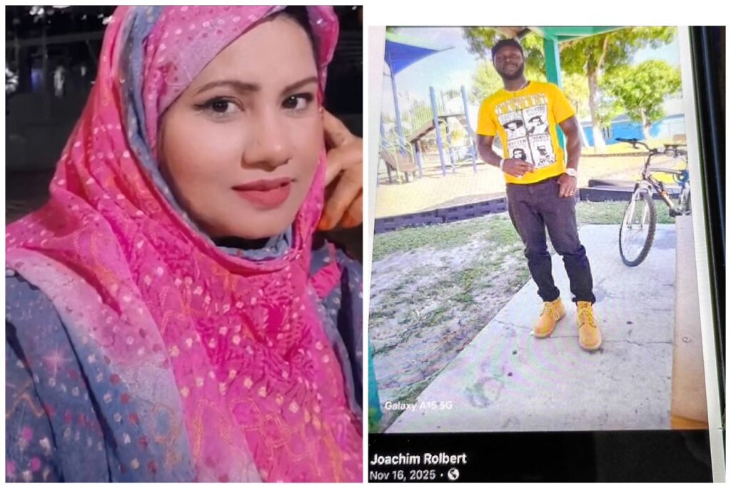 VIDEO: Middle Eastern people demand justice for Nilufar Yasmin Parveen killed by Joachin Joachim Rolbert at a gas station