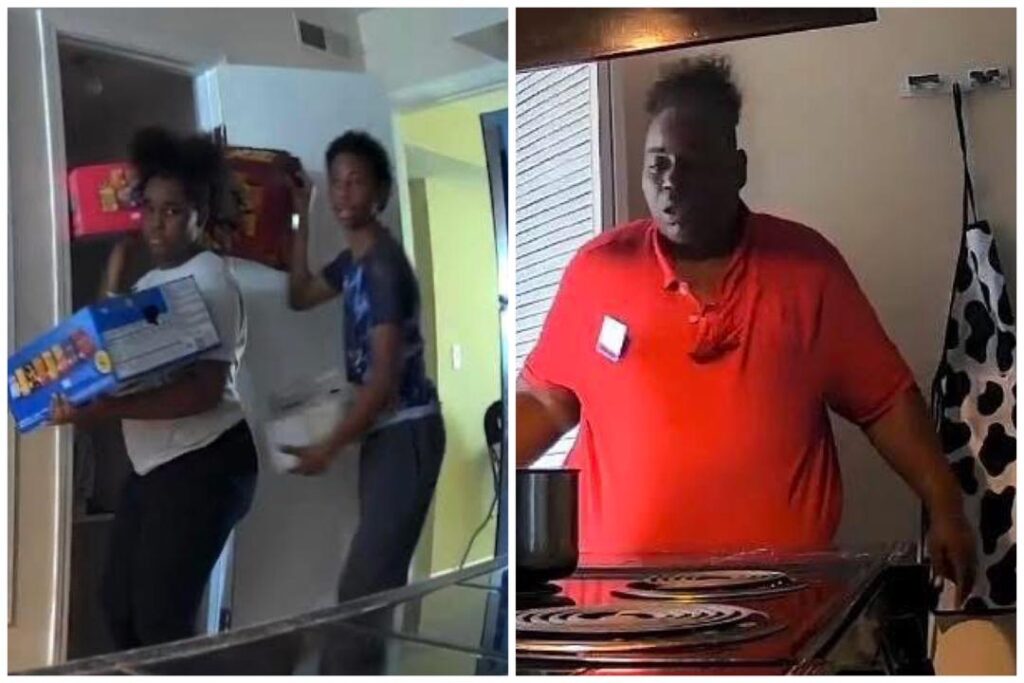 VIDEO: BM, Yona Trust Noone, survives shooting from babydaddy who was stealing her food with his family