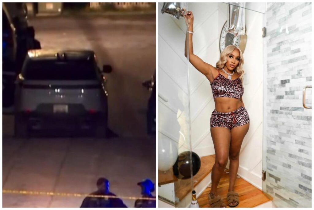 Multiple times shooting hit So Siditty Lele in her Range Rover SUV on Springside Place