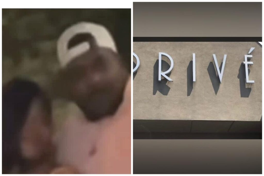 VIDEO: Memphis residents react to a man and woman chilling beside their car outside Prive parking lot