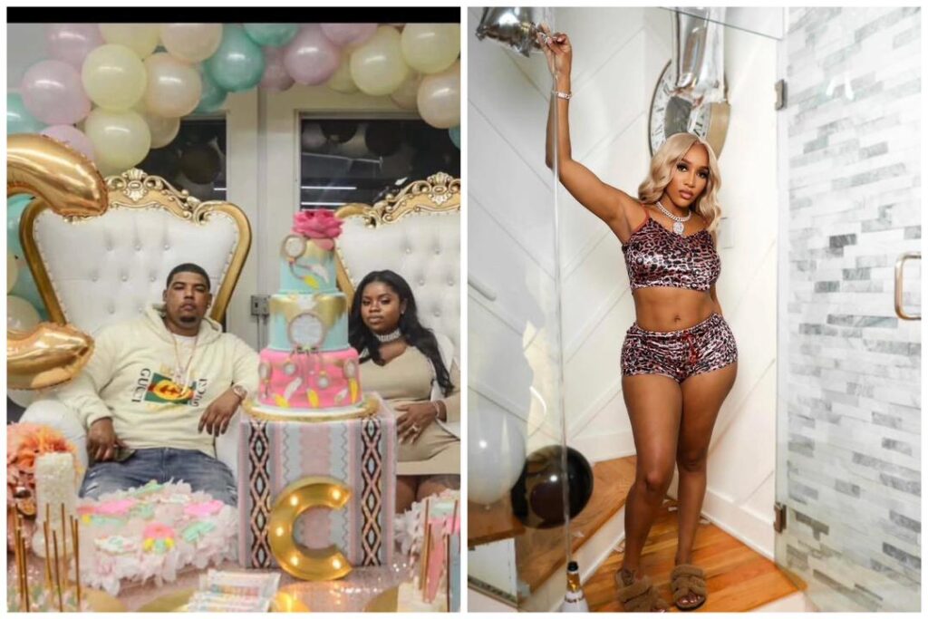 Picture of married man, Touchmoney Belichick, with his wife before So Siditty Aszle was shot dead 4 times in her Range Rover