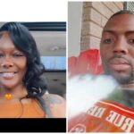 VIDEO: Tacarra Johnson on the run after her boyfriend with LeMario Brossie shot each other dead on Fb live over a phone and $100