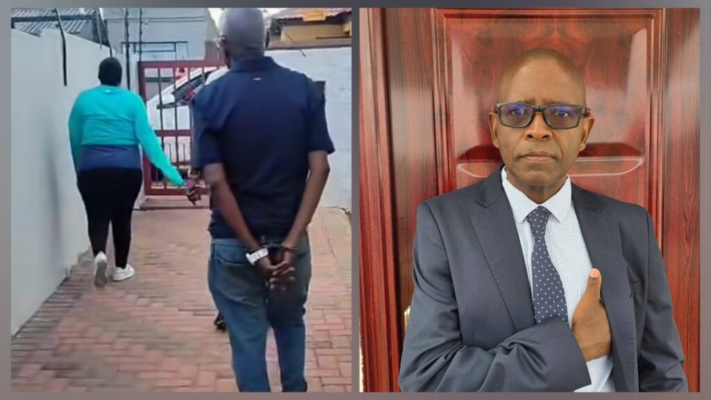 VIDEO: Tshepo Ntsimane has arrested by SAPS after what he did to Reabetswe in his office in Dobsonville, Ntlailane