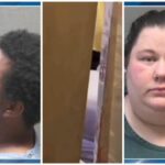 VIDEO: Pippen Heather Michelle with partner, Stephanas Golden Countee, arrested with 7 charges after beating up an autistic girl