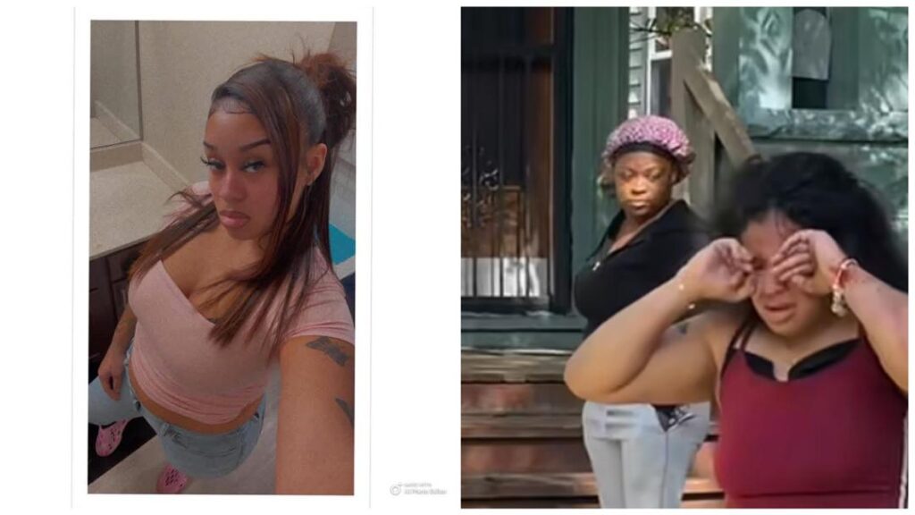 VIDEO: Babydaddy ran out through backdl door as his sidechick, Vannessa Guzman, gets beaten by partner in Milwaukee