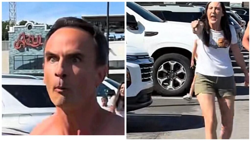 VIDEO: Aaron and wife, Sherron James have deactivated their accounts after their Kangaroo incident at Pigeon Forge parking lot