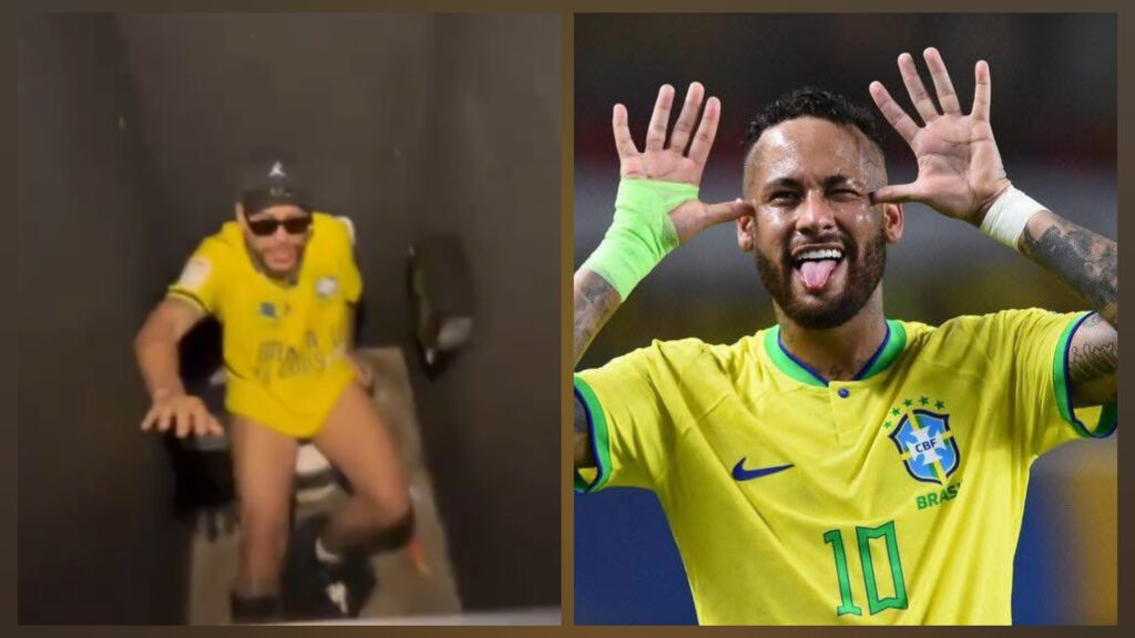 VIDEO: Fans filmed Neymar Jr pooping in the toilet while celebrating his call up for FIFA World Cup
