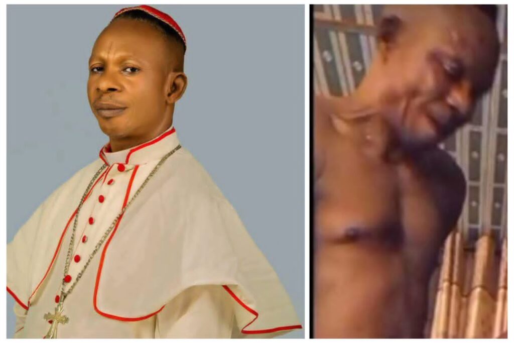 VIDEO: Bishop Hycent James Ogwo in doggy style with married women in leaked viral sextape