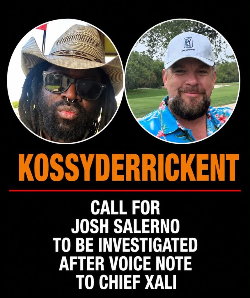 Call for Josh Salerno to be investigated after voice note to Chief Xali