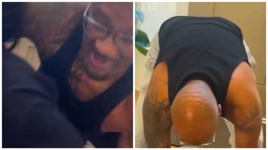 Big Tigger didn’t touch his wife, Alicia Brown, as he only wanted to his phone from her in the house