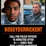 Call for police officer, Kiel Baitinger-Peterson, to be arrested after hitting Corey Ruiz with 3 shots in Madison