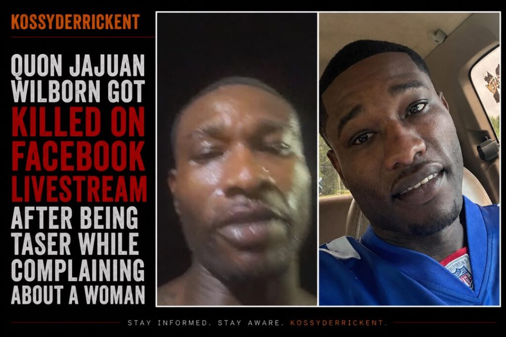Quon Jajuan Wilborn has been unalived in presence of the cops while complaining about a woman