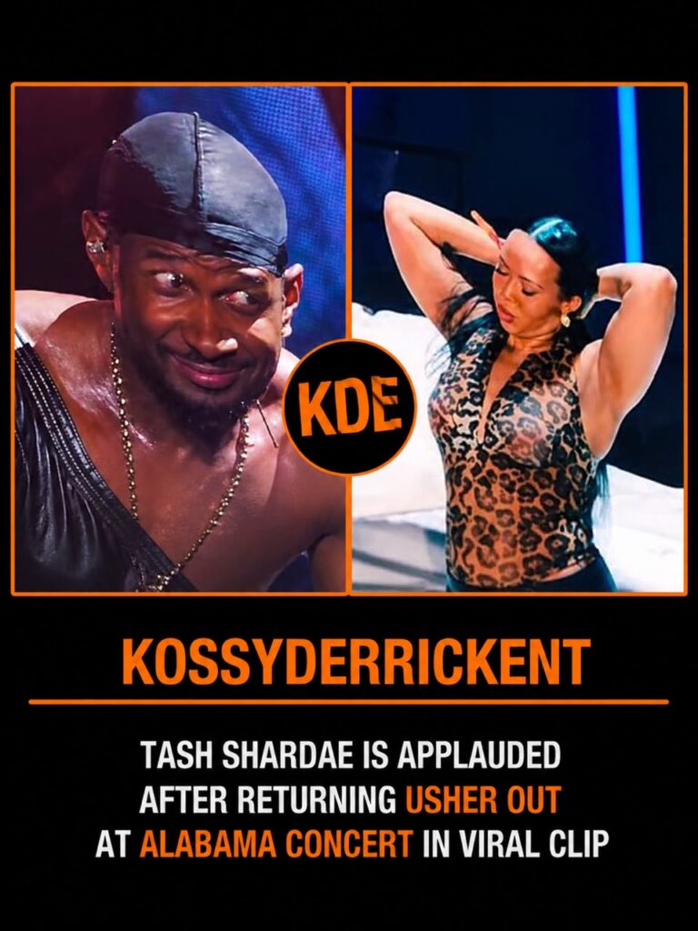 Tash Shardae is applauded after returning Usher out at Alabama concert in viral clip