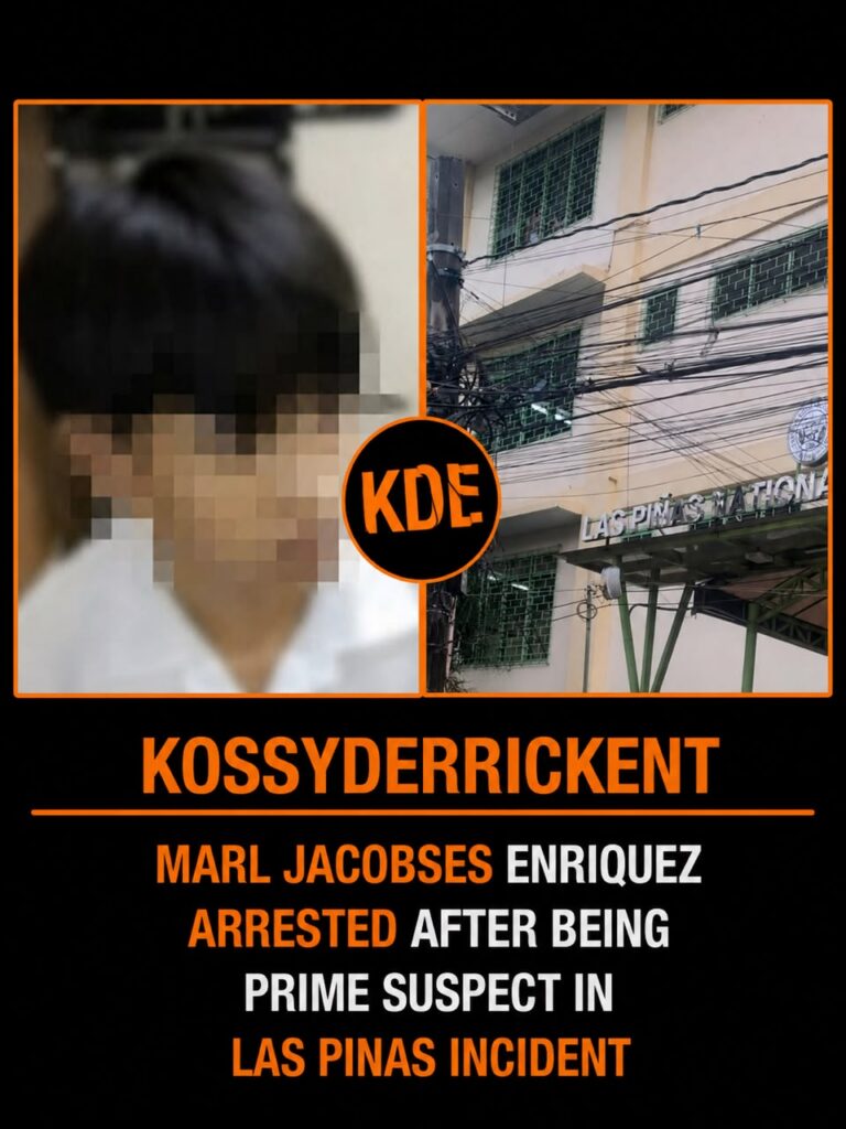 Si Marl Jacobses Enriquez ay inaresto matapos maging pangunahing suspek sa isang insidente sa Las Piñas.