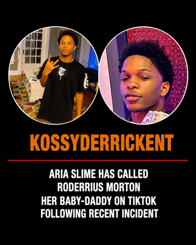 Aria Slime is said to be ubering Rodderius Morton before her mother, Kendra Scott, killed him