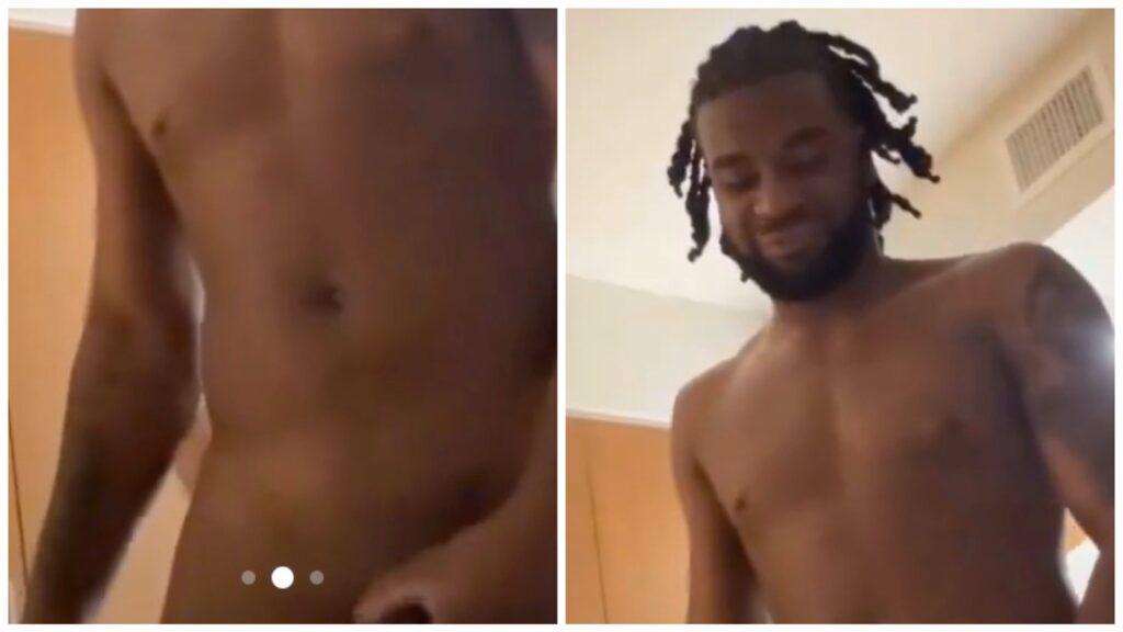 VIDEO: Tbvnks seen having sex with big rock with Camryn LaVine in leaked sexy ape