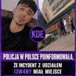 Polish police said incident involving I3w4ny happened in June at Złote Tarasy