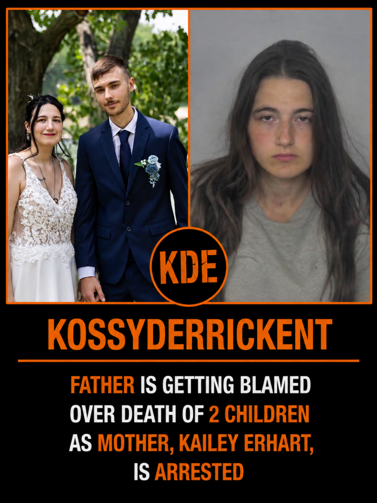Father is getting blamed as mother, Kailey Erhart, in Mandan