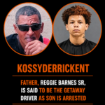 Father, Reggie Barnes Sr, is said to be the getaway driver as son is arrested