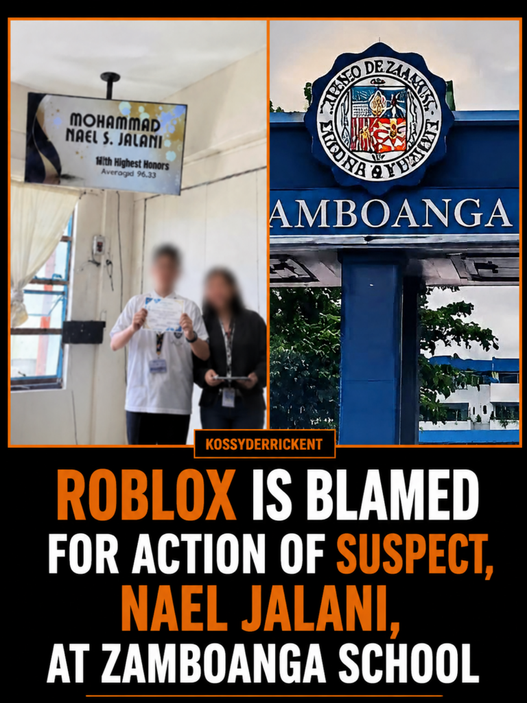 Roblox is blamed for action of suspect, Nael Jalani, at Zamboanga school