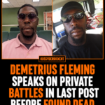Demetrius Fleming speaks on private battles in last post before found dead in Roanoke Rapids