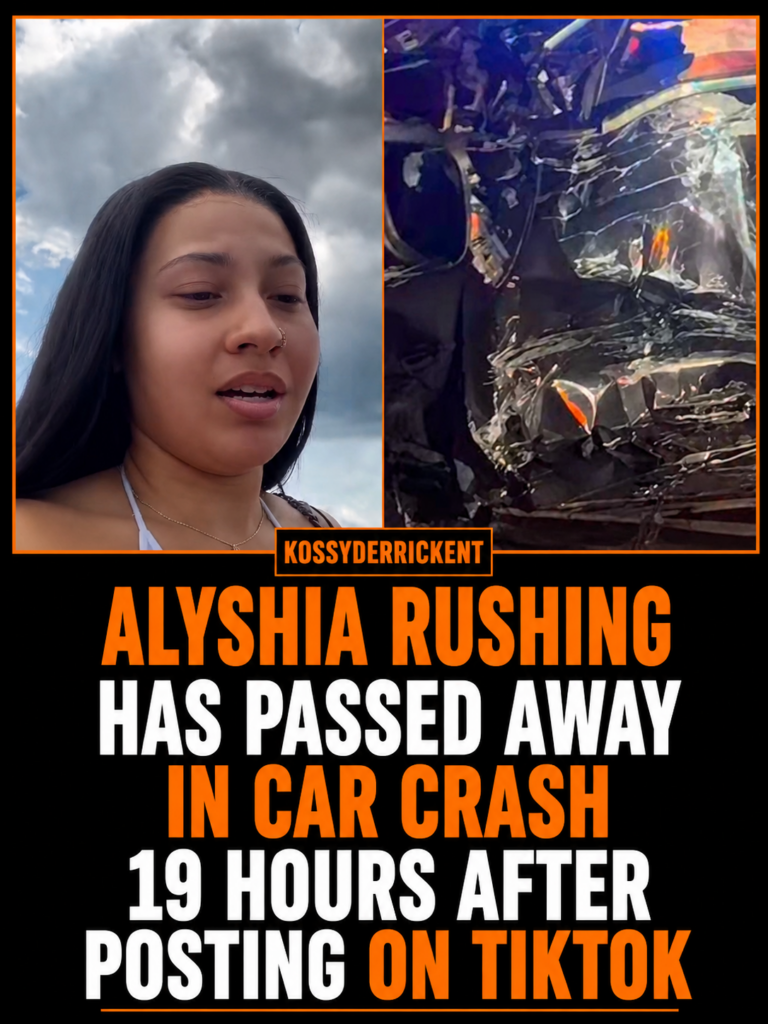 Alyshia Rushing has passed away in car crash 19 hours after posting on TikTok
