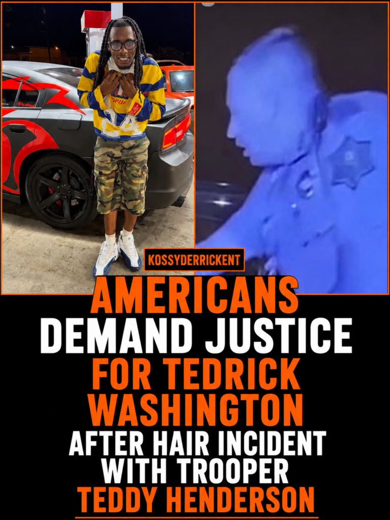 Americans demand justice dog for Tedrick Washington over hair incident with trooper Teddy Henderson in Arkansas