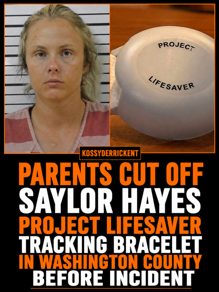 Parents cut off Saylor Hayes project lifesaver tracking bracelet in Washington county before incident