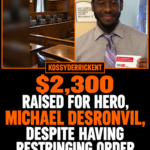 $2,300 raised for hero, Michael Desronvil, despite having restringing order