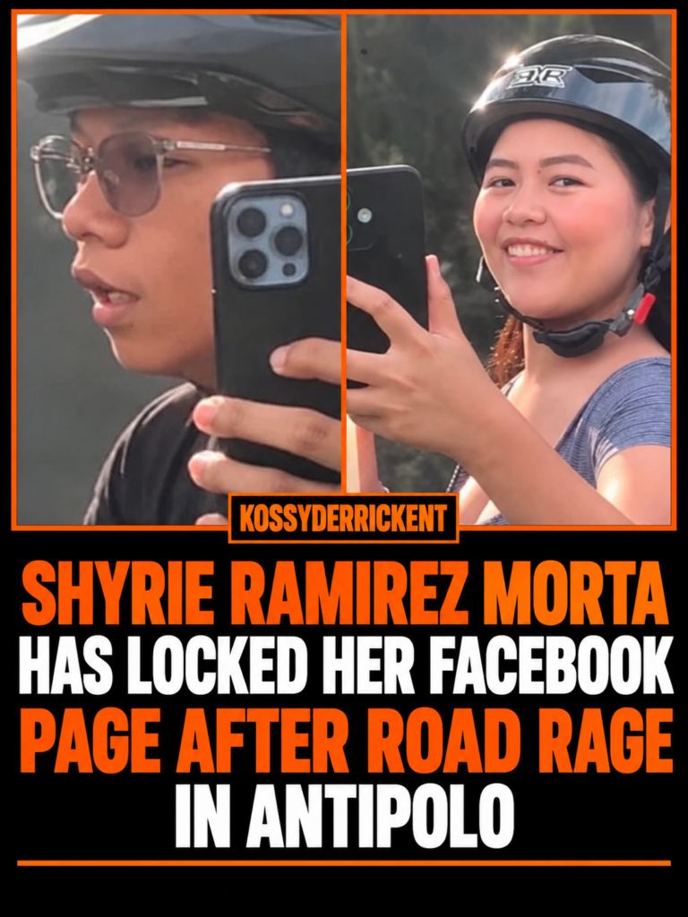Shyrie Ramirez Morta has locked her Facebook page after road rage in Antipolo