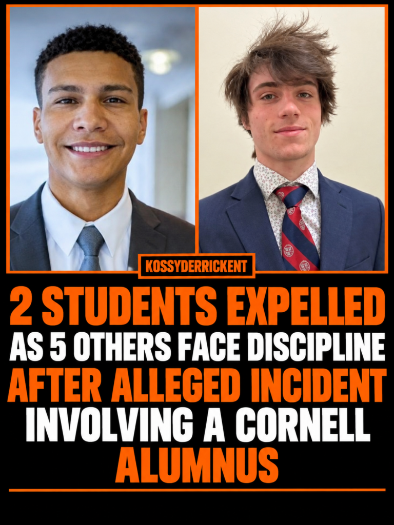 2 students expelled as 5 others made to write an easy essay after they SA’d an alumni at Cornell