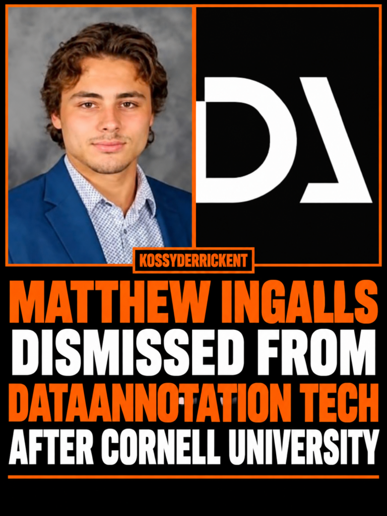 Matthew Ingalls dismissed from DataAnnotation Tech after Cornell University 