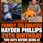 Family celebrated Hayden Phillips 29th birthday two days before being at by Emonnie Branch