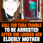 Call for Tara Trimble to be arrested after she locked her elderly mother outside&nbsp;
